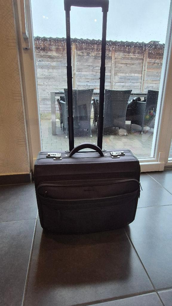 DAVIDT'S Trolley / Pilotenkoffer, Handtassen en Accessoires, Koffers, Gebruikt, Overige materialen, Slot, Uitschuifbare handgreep