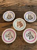 Set van 5 Japans porselein schaaltjes honden, Ophalen of Verzenden