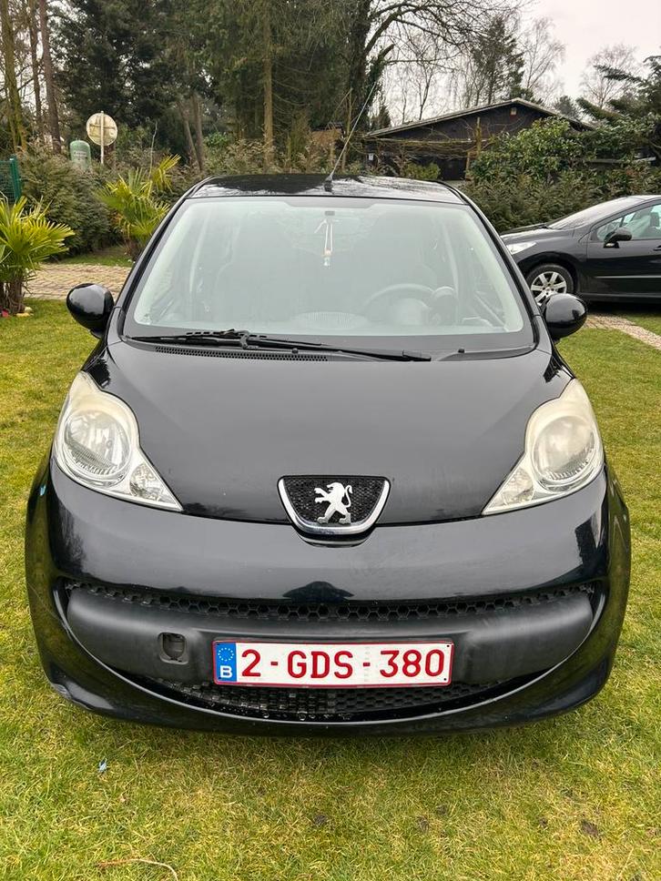 Peugeot 107, Auto's, Peugeot, Particulier, Benzine, Stadsauto, Handgeschakeld, Zwart, Ophalen