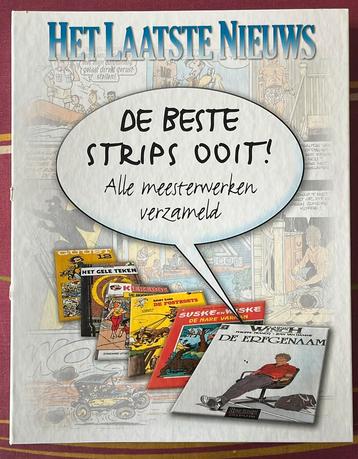 Kaft met ‘De beste strips ooit !’ van Het Laatste Nieuws, Ophalen, Zo goed als nieuw