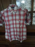 Chemise garçon Tintin. Bordeaux, gris, blanc.T.10 ans.Neuve., Enfants & Bébés, Enlèvement ou Envoi, Comme neuf, Garçon