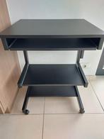 Computertafel, Ophalen, Kunststof, 70 tot 120 cm, Zo goed als nieuw