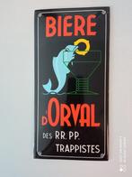 Plaque émaillée ORVAL des RR PP Trappistes, Collections, Enlèvement ou Envoi, Comme neuf