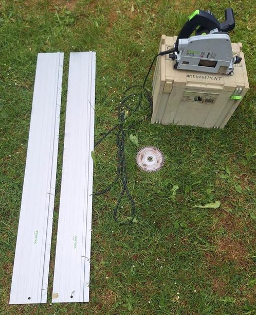 Festool invalzaag compleet set, Doe-het-zelf en Bouw, Gereedschap | Zaagmachines, Invalzaag, Verzenden