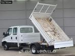 Iveco Daily 35C16 3.0L Kipper Dubbel Cabine met Kist Dubbell, Auto's, Bestelwagens en Lichte vracht, Stof, Gebruikt, Euro 6, 4 cilinders