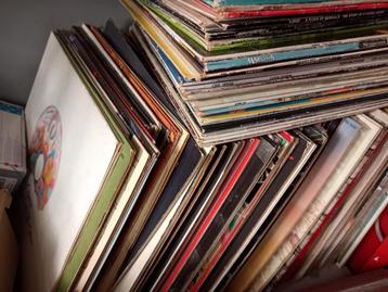 Lot de 720 vinyles LP rock 1970/80 beschikbaar voor biedingen