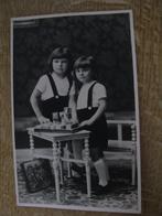 Photo de portrait ancienne d'enfants, filles, soeurs, 1950, Collections, Comme neuf, Photo, Enfant, 1940 à 1960