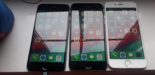 Lot de 3 iphone 6 (prix négociable), Telecommunicatie, Mobiele telefoons | Apple iPhone, Gebruikt, Zonder abonnement, Zonder simlock