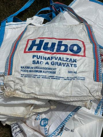 Puinzak 500kg - 9stuks beschikbaar voor biedingen