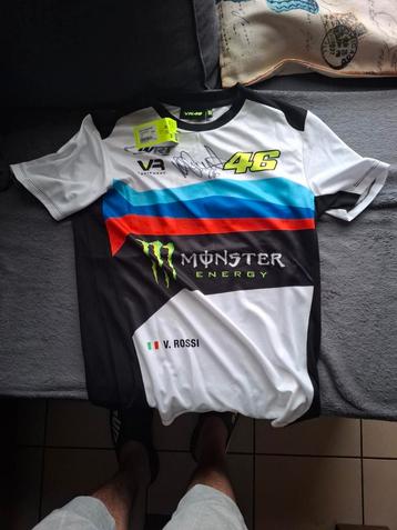T-shirt Valentino Rossi signé couleur bmw beschikbaar voor biedingen