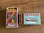Boîtes d'allumettes publicitaires pour les cigarettes Armada, Collections, Articles de fumeurs, Briquets & Boîtes d'allumettes