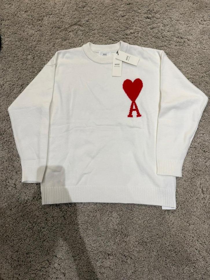 Ami Paris, Kleding | Heren, Polo's, Nieuw, Maat 46 (S) of kleiner, Wit, Ophalen of Verzenden