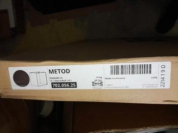 Metod Ikea zwart keukenkasten, Huis en Inrichting, Ophalen, Nieuw