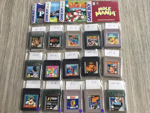 Game boy en Game boy Color games., Games en Spelcomputers, Games | Nintendo Game Boy, Gebruikt, Avontuur en Actie, Ophalen