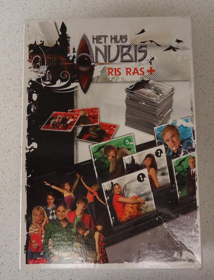 "Het Huis Anubis Ris Ras +" van Studio 100 in Goede Staat !!, Hobby en Vrije tijd, Gezelschapsspellen | Overige, Gebruikt, Een of twee spelers