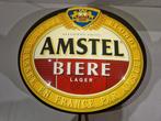 Amstel bier lichtreclame ,  lichtbak,  neon tl  , reclame, Verzamelen, Ophalen of Verzenden, Gebruikt, Reclamebord, Plaat of Schild