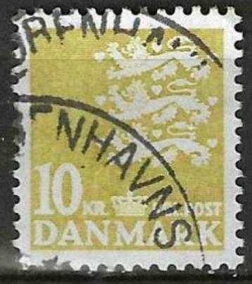 Denemarken 1976 - Yvert 628 - Wapenschild Leeuwen (ST)