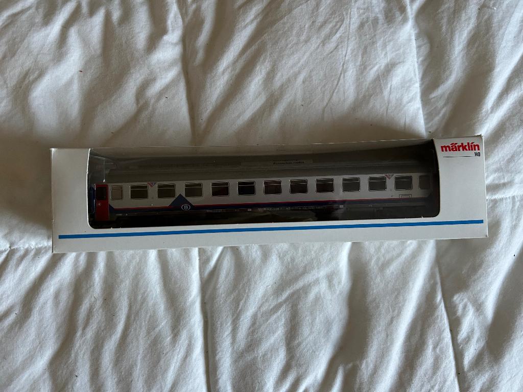 Märklin 4352 - Belgische wagon, Ophalen, Zo goed als nieuw, Wagon, Märklin