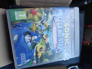 PS3 Sonic Sega Allstars Playstation, 2 joueurs, Enlèvement ou Envoi, Comme neuf, Course et Pilotage