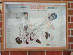 Kader met Solex poster 3800+solexplaatje, Vélos & Vélomoteurs, Cyclomoteurs | Solex, Comme neuf, Enlèvement ou Envoi