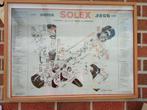 Kader met Solex poster 3800+solexplaatje, Ophalen of Verzenden, Zo goed als nieuw