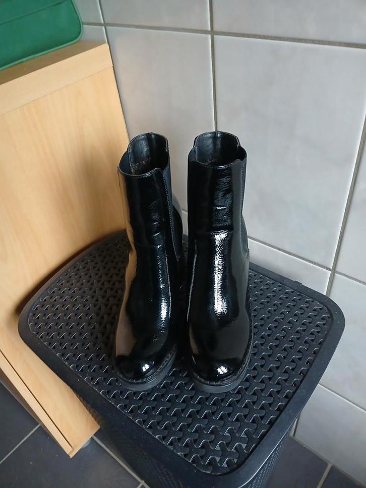 Bottillon femme couleur noir brillant, Kleding | Dames, Schoenen, Nieuw, Zwart, Ophalen