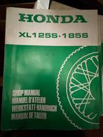 Werkplaatshandboek Honda XLS125, Motoren, Ophalen of Verzenden, Honda