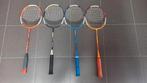 4 Artengo badmintonrackets, Sport en Fitness, Badminton, Ophalen of Verzenden, Gebruikt, Racket(s)