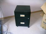Metalen ladeblok, Ophalen, Met wielen, Zo goed als nieuw, Bureau