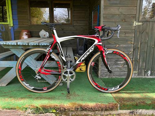 RIDLEY NOAH FULL CARBON + FFWD CARBON 180CM, Fietsen en Brommers, Fietsen | Racefietsen, Carbon, Ophalen