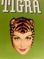 Tigra / Tigrameisje, Verzamelen, Merken en Reclamevoorwerpen, Ophalen of Verzenden, Zo goed als nieuw, Reclamebord