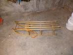 Vintage houten slee Davos, Ophalen, Gebruikt, Hout