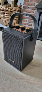 Enceinte rétro BRAINZ Noir, Audio, Tv en Foto, Luidsprekerboxen, Ophalen of Verzenden