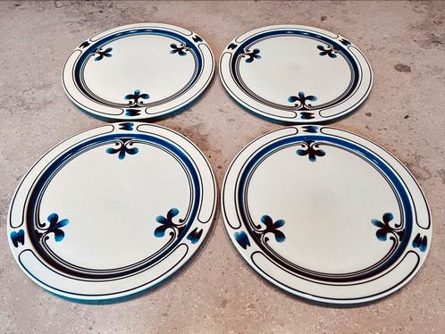 4 Rosenthal Siena Blue dinner borden, Antiek en Kunst, Antiek | Keramiek en Aardewerk, Ophalen of Verzenden