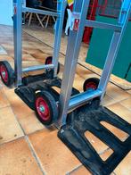 Chariot à main pliable Valex en aluminium 90kg - 2 pièces, Enlèvement, Comme neuf, Diable