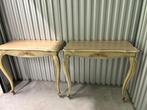 Muurtafel, console. Antieke stukken., Huis en Inrichting, Ophalen, Gebruikt, Hout, Antiek