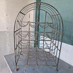 metalen wijnrek, Enlèvement, Utilisé, Métal, 15 à 25 bouteilles