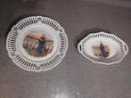 2 samenpassende bordjes, Antiek en Kunst, Ophalen