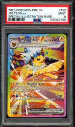 Jolteon ex [SIR] PSA 9 - 153/131 - Évolutions prismatiq 2025, Enlèvement ou Envoi, Comme neuf, Cartes en vrac