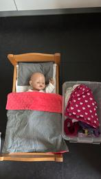 Pop baby born + bed + toebehoren, Kinderen en Baby's, Speelgoed | Poppen, Ophalen, Gebruikt, Babypop