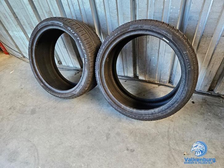 7-8mm! Winterbanden 265/35R20 Pirelli Sottozero Winter 240 S, Auto-onderdelen, Banden en Velgen, Band(en), Winterbanden, 20 inch