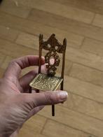 Chaise miniature laiton, Enlèvement, Comme neuf