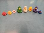 ensemble de 8 jolis canards en caoutchouc, Enlèvement ou Envoi, Utilisé, Canard