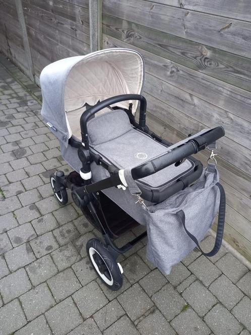 Bugaboo Buffalo, Kinderen en Baby's, Kinderwagens en Combinaties, Gebruikt, Combiwagen, Bugaboo, Met reiswieg, Verstelbare duwstang