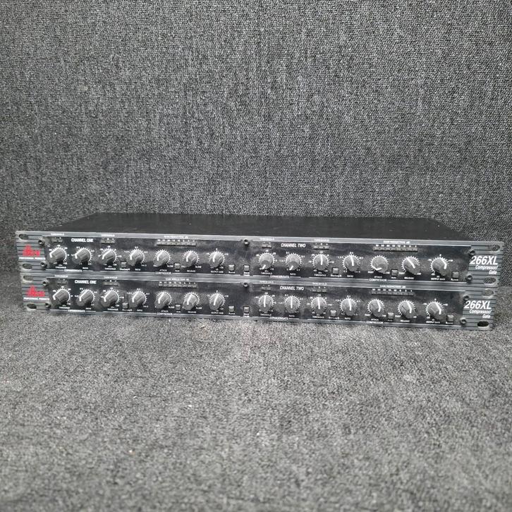 DBX   266XL   2 kanaals compressor gate 2x, Muziek en Instrumenten, Effecten, Gebruikt, Compressor, Ophalen of Verzenden