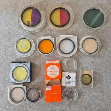 Camera voorzetlenzen, lensfilters, kleurfilters beschikbaar voor biedingen