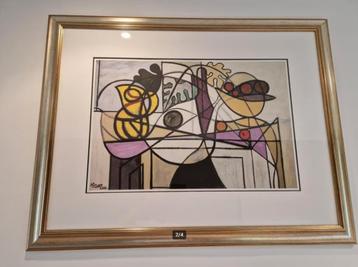 Pablo Picasso " Pichet, coupe de fruits et feuillage beschikbaar voor biedingen