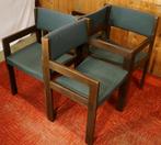 4 X stoel + Tafel Kramer Wilkhahn Scandinavian Mid-Century, Huis en Inrichting, Ophalen, Gebruikt, Vintage, Retro, Design, Bauhaus, Brocante, Rietveld, Art Deco