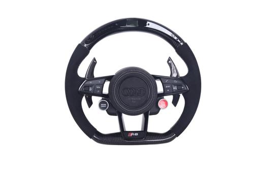 Audi sportstuur Alcantara & carbon LED RS / A-modellen, Auto-onderdelen, Besturing, Audi, Nieuw, Verzenden