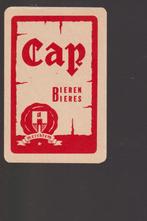 1 Speelkaart Brouwerij Brasserie Cap Merchtem, Ophalen of Verzenden, Gebruikt, Speelkaart(en)